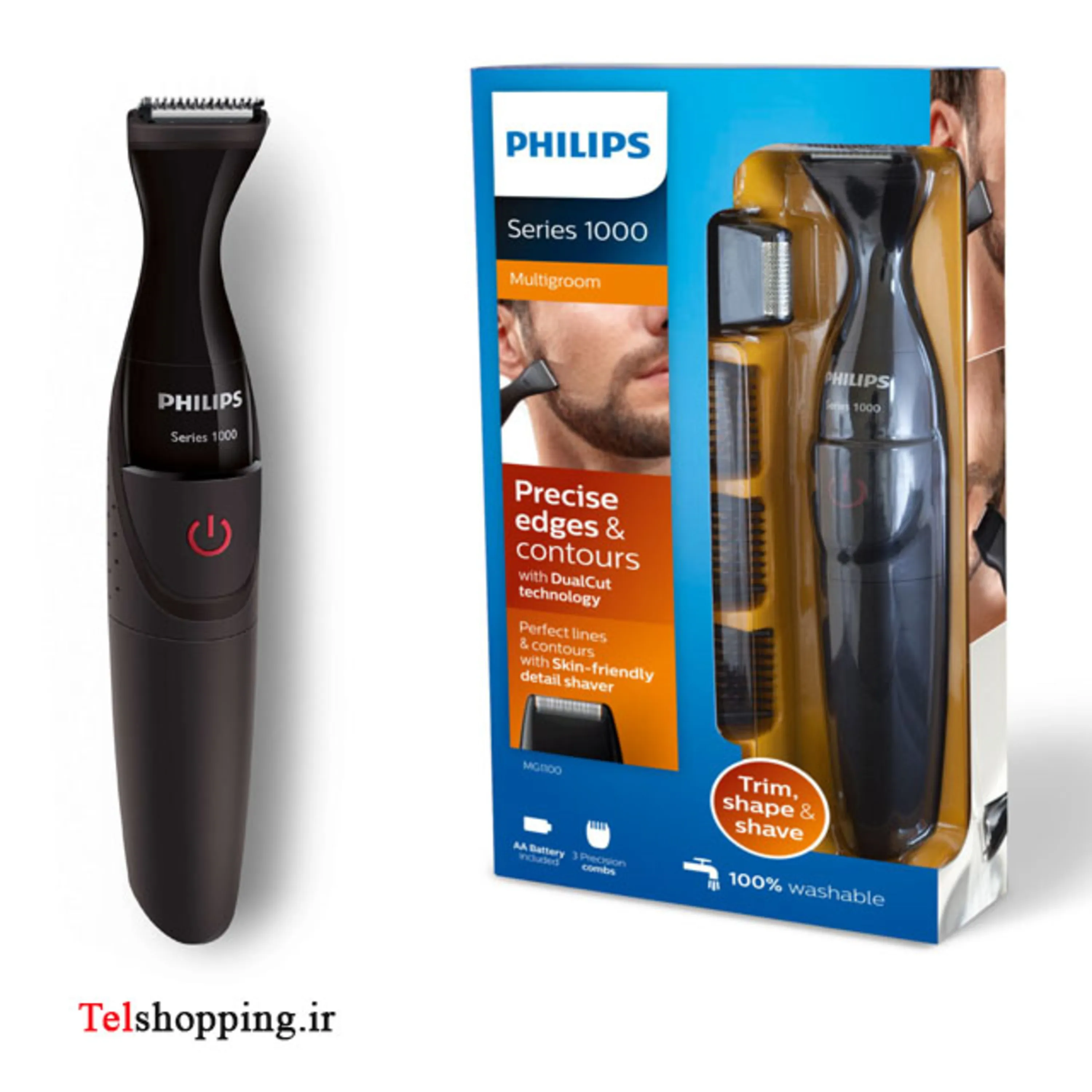 ماشین اصلاح موی صورت فیلیپس مدل MG1100